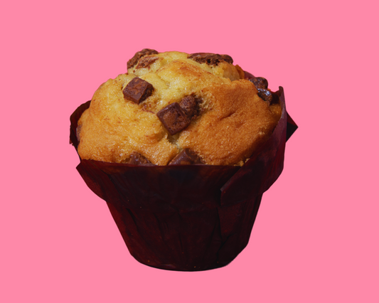 Muffins pépites au chocolat au lait